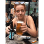 여자 술 마시는 움짤