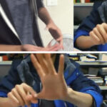 손을 이용한 신기한 마술 움짤