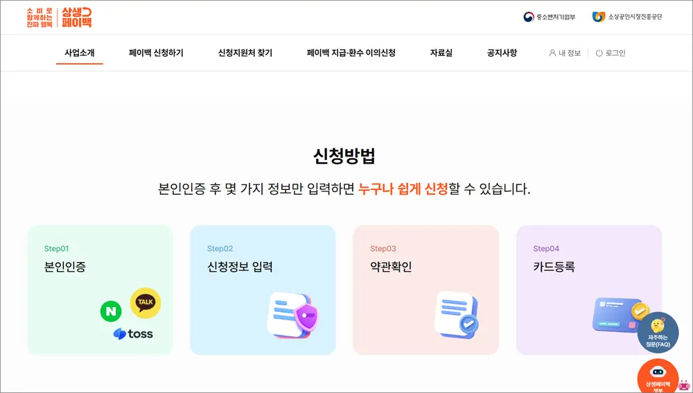 상생페이백 kr 누리집 홈페이지 - 신청방법 환급 기간까지 총정리
