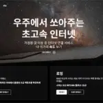 스타링크 홈페이지 바로가기 (https://starlink.com)